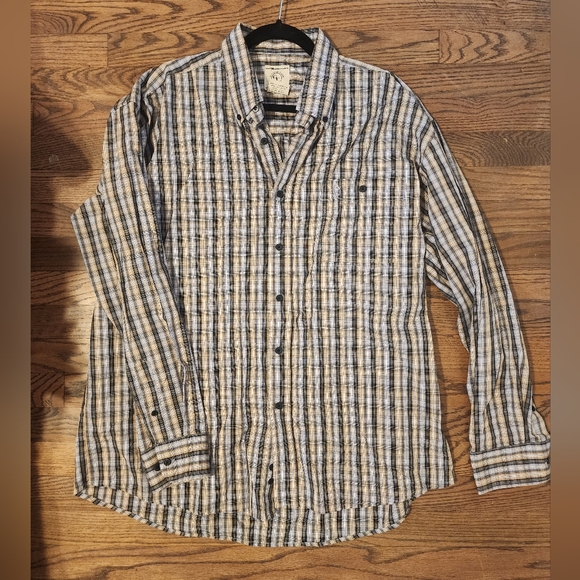 Black and Tan Mens Western Shirt - Picture 1 of 6